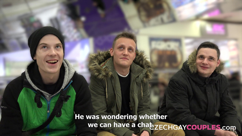 Czech Gay Couples: Czech Gay Couples 7 Shopping Mall Sluts - Straight Bro Rips His...