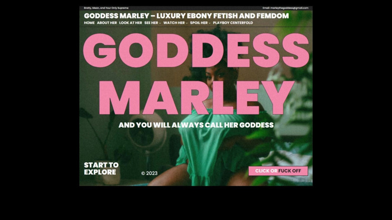 Goddess Marley: Good Boy Edging - Avi