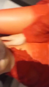Soție sexy care primește un cadou de Crăciun devreme de la soțul ei, sexul cu un străin - blonda a gemut mult