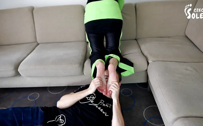 Czech Soles - foot fetish content: Dancing student gets her sexy feet worshiped