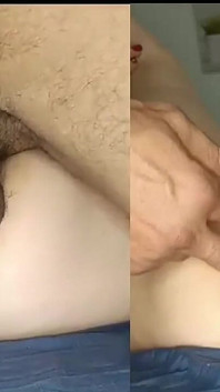 Ich lasse den freund meines mannes mit meiner muschi und meinem arsch spielen