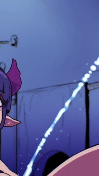Menina demoníaca com tesão quer um sexo hardcore Lewd Froggo