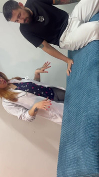 Redhead Physiotherapist Let Me Cum on My Face Because I Was on Pms