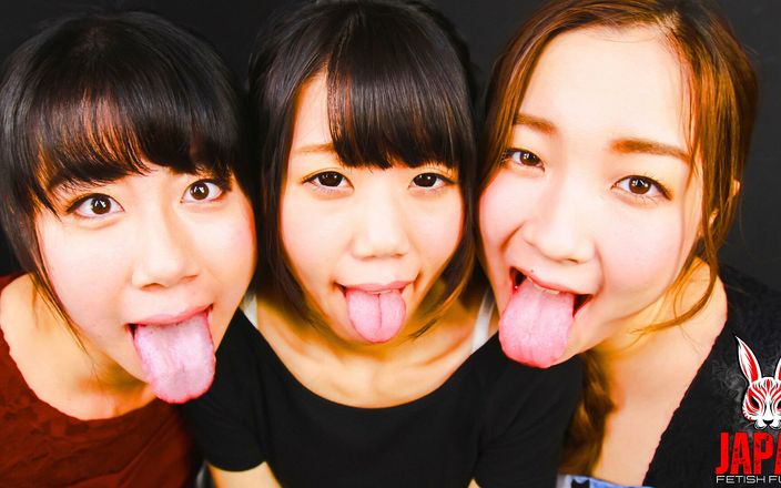 Japan Fetish Fusion: Schlechter Atem und stinkende nasse zungen - Meru, niina und Kiho (teil 3-4)