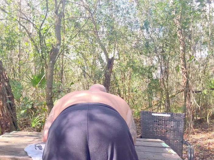 Hand-Free-Daddy-Chub: Zralý tlustý muž děda má orgasmus 15krát