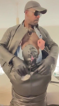 BDSM ayah antar ras lleather menjadi aneh