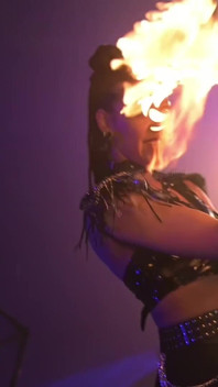 Fire Perfomance by Cara Croft
