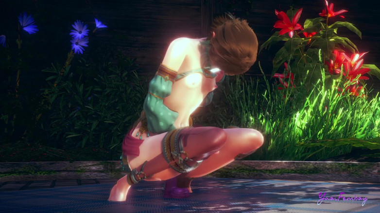 Yaoitube: Zelda Yaoi Femboy - Dildo Dubur Pautan (tanpa ditapis)