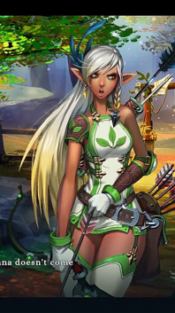 Best Elf Hentai Game Ep.1 Sexy Competition of Dark and Tanned Elf!