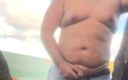 Chubby bear studio: Videoclipul meu cu masturbare solo în aer liber 3
