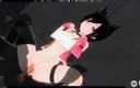 H3DC: 3D hentai Nana Kozuki ville att hennes fitta skulle bli...