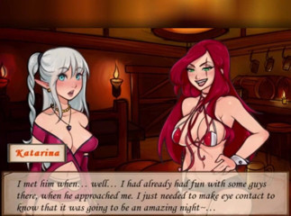 3DXXXTEEN2 Cartoon: Janna is taught to eat pussy. 3D porn cartoon sex