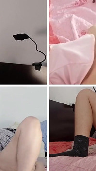 Amateur Stepmom Fingers Pussy Orgasm with Moans. Brunette Hairy Pussy, Big Tits, Big Ass.