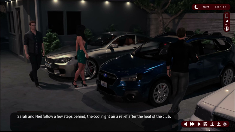 Johannes Gaming: Whispers of Desire 30 Sarah fue con Neil al club