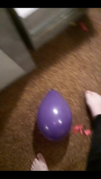 I Popped Balloons with My Feet
