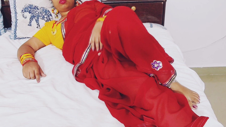 Hotty Jiya Sharmaa: Hete Indische Bhabhi ruw geneukt door oude schoonvader