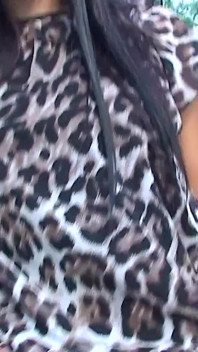 Sexy Brunette Teen Kattye Flashing Boobs and Pussy at the Park