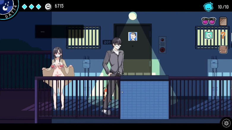 NSFWOtaku: Hentai Game - Apartment Sex Scenes - Neighbors Sex Scene - the Censor