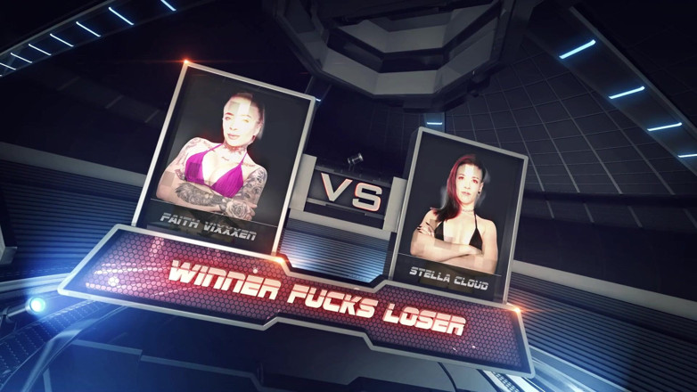 Evolved Fights Lez: Faith Vixxen Vs Stella Cloud Female Wrestling