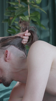 Seks pagi, bahagian 2: blowjob strap-on & tambatan [4K]