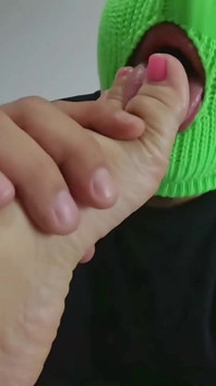 Sucking and Fucking with My Super Hot Chubby Stepmom's Feet