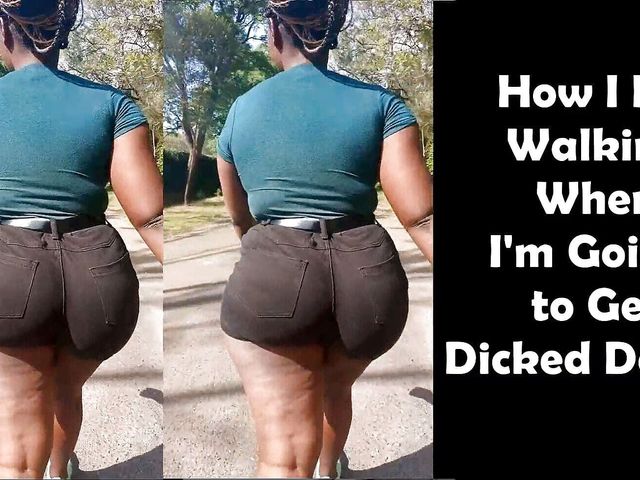 Innocent Woman Use Her Huge Ass to Tease Huge Cock She Cum Multiple Times (BLACK-CURVY)