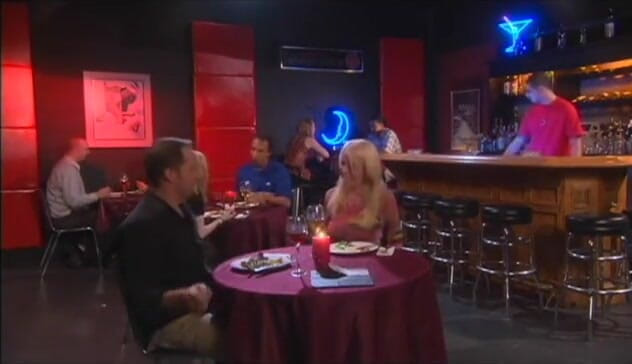 Porncentro: Cute blonde girl gets fucked on a barstool