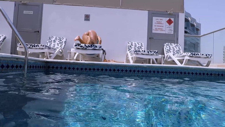 Chokobanana: Einen fremden gefickt, den ich gerade am öffentlichen pool getroffen habe!