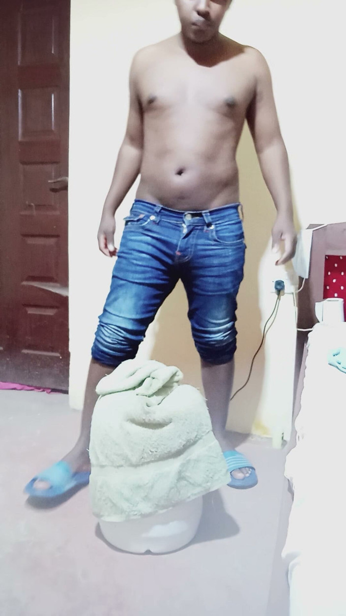 Sexyjayla254: Naughty Boy Stroking His Dick Until He Cums and Enjoys...