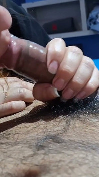 Deepthroat to Hairy Guy