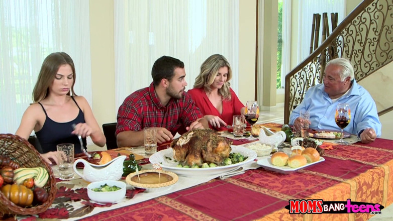 Moms Bang Teens: Moms Bang Teens - Sydney Cole Was Board with the Chatter...