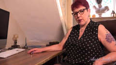 Aunt Judy's: Auntjudys - बड़े स्तनों वाली परिपक्व बॉस श्रीमती लैला बर्ड को बहकाना