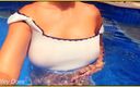 Wifey Does: Wifey Goes Braless in the Hotel Pool