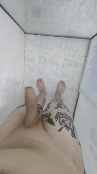 Una ducha muy caliente