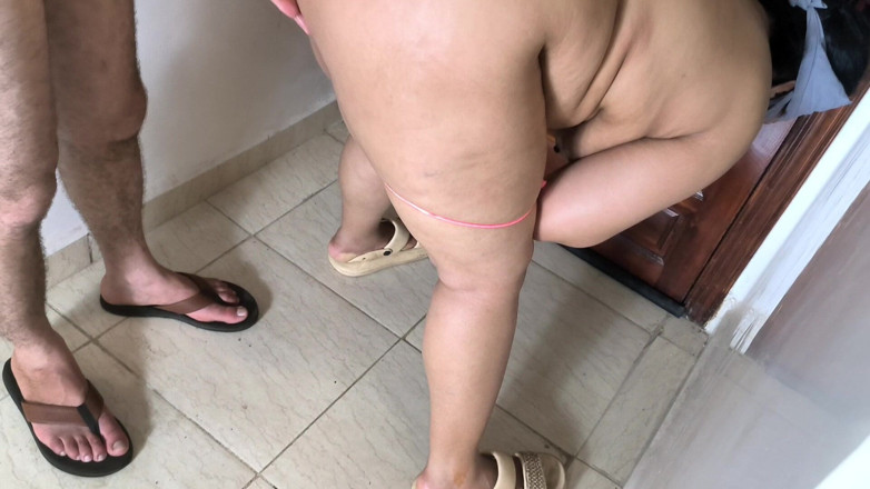 Arabic ebony BBW: Arabic Ebony Big Ass Wife Fuck My Wife Friend