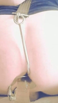 Juic Dildo Ride e Anal Hook in My Ass 2