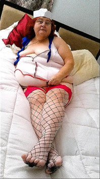 BBW Model Nurse Vicki Shows You Her Full Photo Set of Sailor Costume Part 2