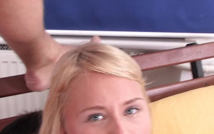 Teens 1st Anal Casting: Blond Russian slut teen enjoying her very 1st porn scene