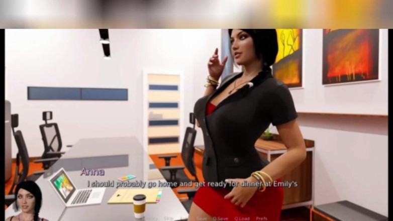 3DXXXTEEN2 Cartoon: Anna má životní nehodu. 3D porno, kreslený sex