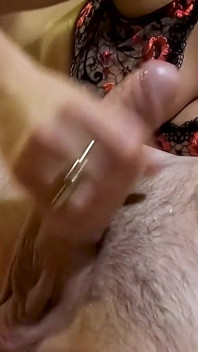 Wifebucket Amateurs - Late Night Cock Eating and Cum on Her Bra