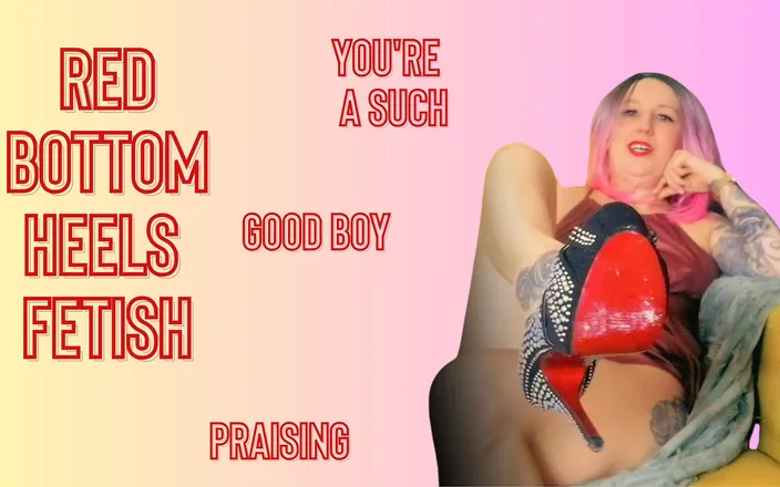 Lady_Angela: Lady Angela Red Bottom Heels Praising Tattooed Goddess Femdom Fetish...