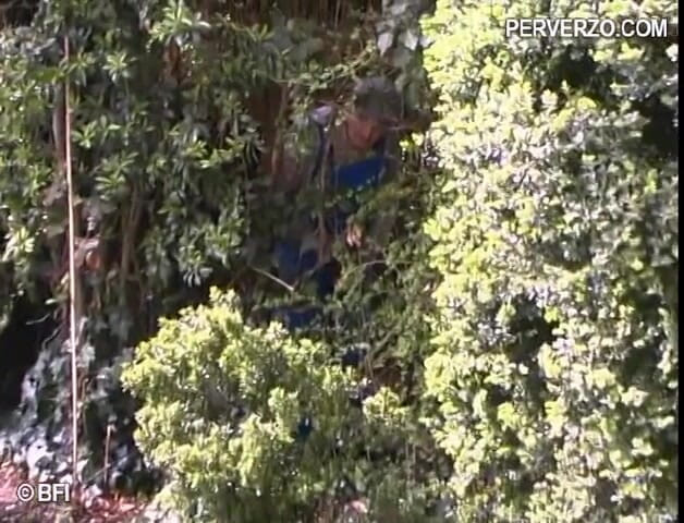 Experienced Men in Control: Rubia tetona follada por su novio y viejo jardinero