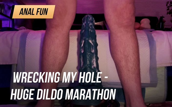 Anal Fun: Demoliční moje díra - Obrovský dildo maraton | 2.21.2023