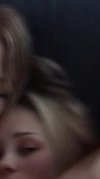 Blonde Beauty Holli Page Rubs Her Pussy with Her Friends!