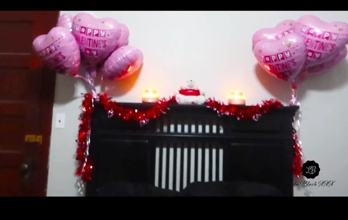 LOLA BLACK XXX: Sexy Valentýn Porno