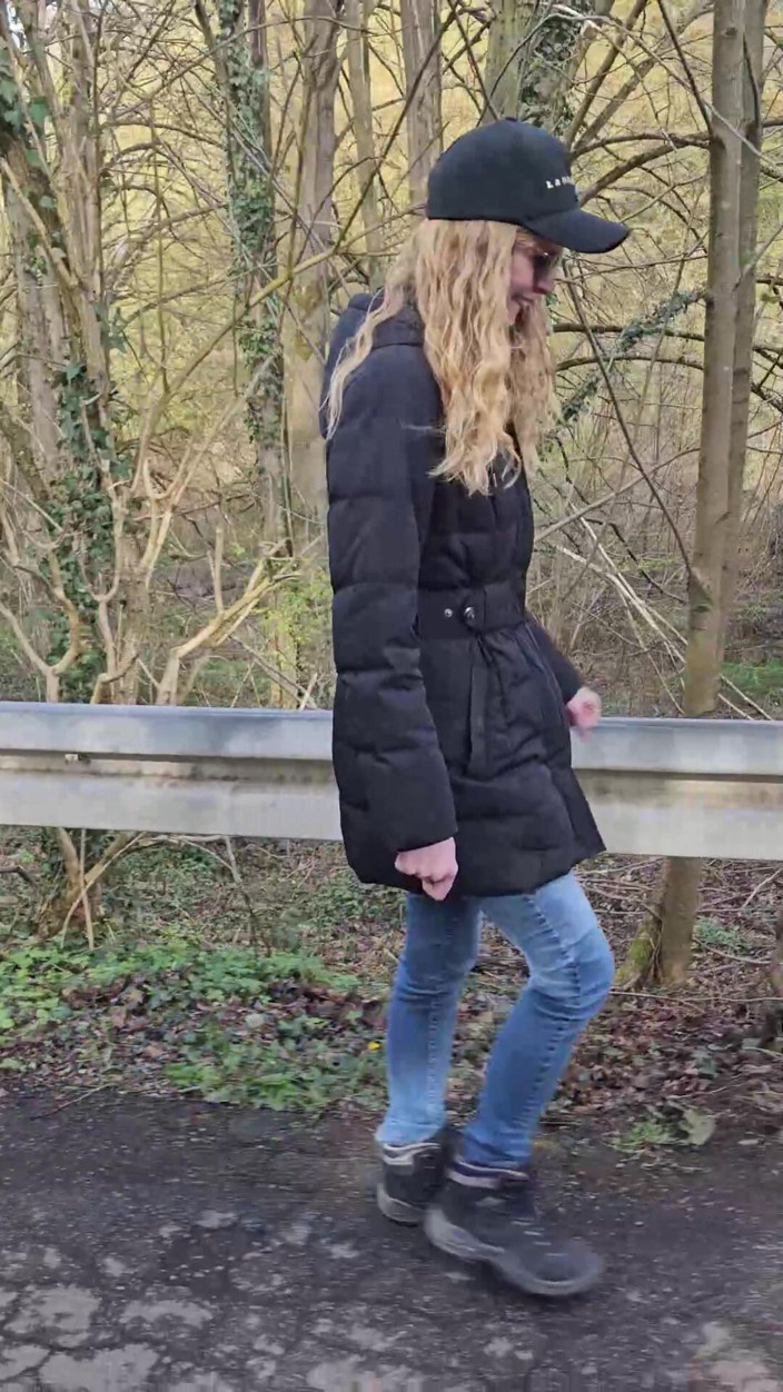 Bikergirl_97: Hot Walk with Love Balls in Pussy!