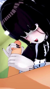 Sexo com uma empregada no corredor | 3D Hentai