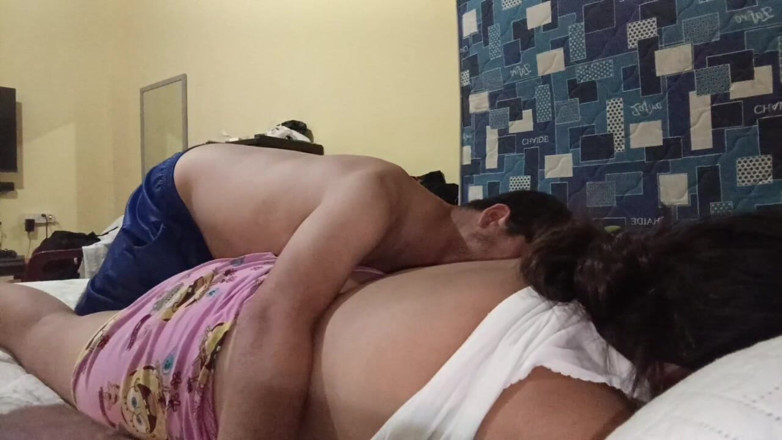 Stepmom_with_big_tits: Single Woman Enjoys a Moment of Companionship with a Horny...