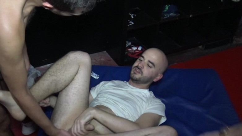 Raw sex with friends from France: Gay Fucked by 2 Straigth Boys