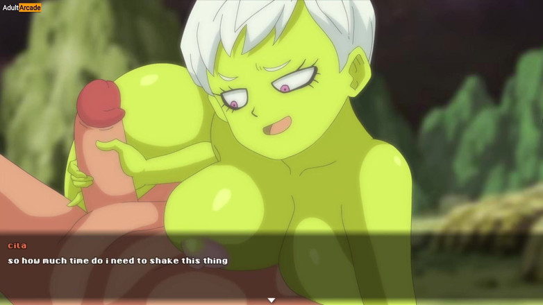 LewdArcade: Dragon Boll z cila paródia jogo de sexo - super slut...